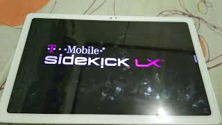 TMobile Sidekick LX TMobile Startup and shutdown [upl. by Ebbie66]