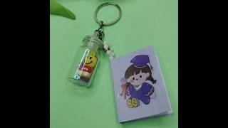 DIY Keychain🔑🔗Easy craft ideas shortvideo [upl. by Samara]