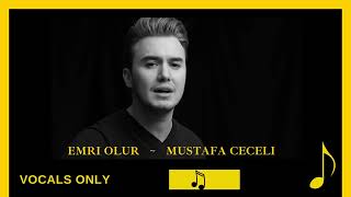 Emri Olur  Mustafa Ceceli  vocals only  Acapella [upl. by Sanfourd]