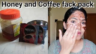 I tried Coffee and honey facepack for the first timeFabRose [upl. by Orrin125]