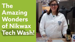 The Amazing Wonders of Nikwax Tech Wash [upl. by Thetes]