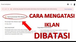 Cara Mengatasi Pembatasan Iklan Adsense  100 Work [upl. by Kalindi]