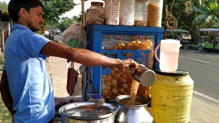 Eating Panipuri  Fuchka  Golgappa   Indian Street Food Kolkata  Bengali Street Food [upl. by Hodgson637]