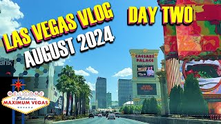 LAS VEGAS VLOG  DAY 2  AUGUST 2024  THE HANDPAY [upl. by Aile181]