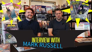 Interview With Mark Russell at Rcade Comics  Fort Wayne IN [upl. by Porcia]