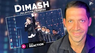 Dimash  Juldyzym  Bastau 2017 Reaction [upl. by Nilkoorb733]