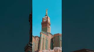 MAKKAH clock tower CLOCKTOWER jabal travel UMRAH HAJJ [upl. by Clorinda]