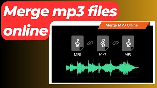 How to Merge mp3 files online  Merge MP3 Files Online [upl. by Lennaj]