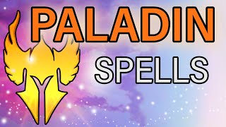 Davvys DampD 5e Paladin Spell Guide [upl. by Idel152]