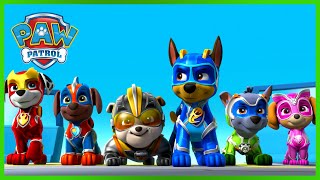 Mighty Pups Stop a Rocket Ship Lighthouse and More  PAW Patrol  Cartoons for Kids Compilation [upl. by Ydurt357]