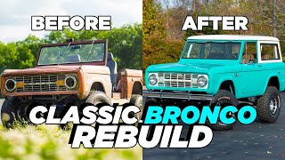 Full Build Restoring A Classic Bronco With A Modern Twist [upl. by Alamaj]