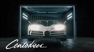 BUGATTI CENTODIECI at the Wind Tunnel [upl. by Liva]