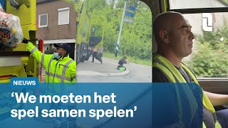 Vuilniswagens Rd4 uitgerust met cameras vanwege toenemend geweld tegen werknemers 📷🚯  L1Nieuws [upl. by Eilyr]