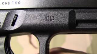 Austrian proof marked Glock 19 and what the proof marks mean [upl. by Demmahom276]