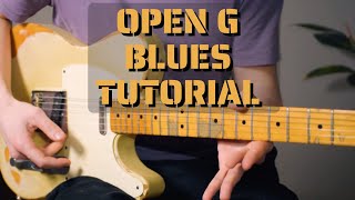 An introduction to Open G tuning  Blues licks cool chords and more [upl. by Ferneau]