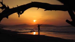 Surfcasting spiaggia della Feniglia [upl. by Mcmath]