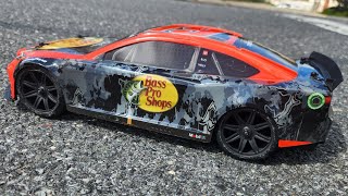 EDITEDLOSI NASCAR BRUSHLESS 5400KV KINGVAL 50MPH3s [upl. by Erlandson]