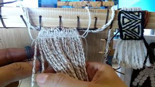 Ravens Tail Micro Weaving Chilkat Braids [upl. by Iveson]