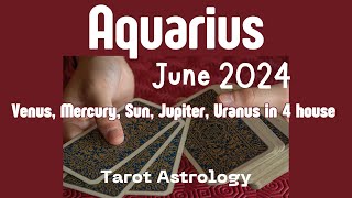 Aquarius Special Juni 2024 🦋 Fokus pada internal keluarga [upl. by Lewin]