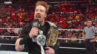 Raw Sheamus vs Zack Ryder  WWE Championship Match [upl. by Territus838]