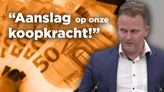 Hoger minimumloon leidt tot MEER INFLATIE FVD veegt vloer aan met GroenLinksvoorstel [upl. by Urias]