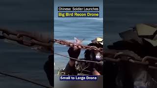 PLA Soldier launches even bigger sized HighTech Bird Drones [upl. by Nho835]