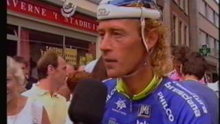 Criterium muur van Geraardsbergen 1995 winnaar Eric Vanderaerden [upl. by Stevy]