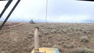 Ford 9030 and a new holland TV 145AND140 Mowing sagebrush [upl. by Adest]