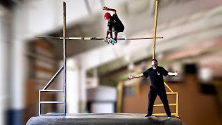 THE HIGHEST OLLIE EVER ON BRAILLE COMPETITION [upl. by Egedan]