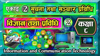 class 8 science chapter 2  Information amp communication Technology  Exercises [upl. by Handel]