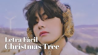 V BTS  CHRISTMAS TREE Our Beloved Summer OST Part 5 Letra Fácil  Pronunciación Fácil [upl. by Ardnuaet]