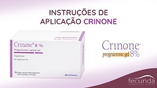 Hướng dẫn Sử dụng Gel đặt âm đạo CRINONE® 8 tại nhà [upl. by Esirrehc]