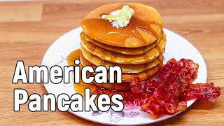 How to make American Pancakes  Delicious amp Easy recipe [upl. by Samuella]