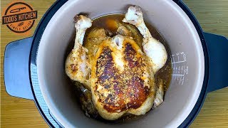 How to cook a Whole Chicken in a Pressure Cooker Instant Pot recipe  4K UHD [upl. by Cordelia]