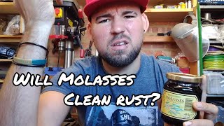 Will Molasses Clean Rust Petrol Tank Experiment [upl. by Ainaj]