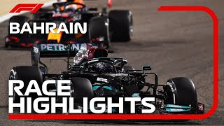 Race Highlights  2021 Bahrain Grand Prix [upl. by Chapland]