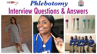 Top Phlebotomy Interview questions🏥🩸  How to prepare for a phlebotomists job interview  NCCT QampA [upl. by Henryson]