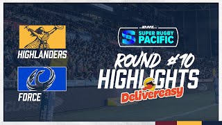 HIGHLANDERS V FORCE  SR ROUND 10 2024  DELIVEREASY HIGHLIGHTS [upl. by Enyalahs114]