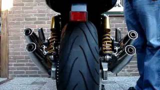 Yamaha XJR 1300 with Laser Xtreme exhausts [upl. by Lalad]