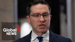 Pierre Poilievre calls quotFreedom Convoyquot trucker protest quotan emergency Justin Trudeau createdquot [upl. by Gnut]