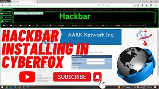 Hackbar Installing In CyberFox  How Can Install Hackbar On CyberFox Or Firefox  Ethical Hacking 23 [upl. by Leahcimsemaj]