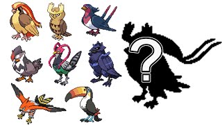 Pokemon Fusion Sprite Request 97 All First Bird Pokemon [upl. by Ronoel]