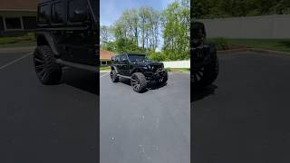 Jeep Wrangler Sahara Unlimited Sitting on 26inch Fuel Contra Wheels jeepwrangler jeep jeeps [upl. by Arbua]