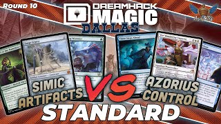 Simic Artifacts vs Azorius Control  MTG Standard  Dreamhack Dallas Regional Championship  RD 10 [upl. by Gilcrest66]