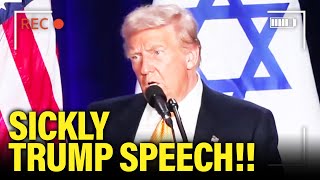 SICKLY Looking Trump Gives AWFUL DC Speech [upl. by Eecyac]