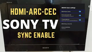 SONY BRAVIA CECHDMIARC ENABLE SETTINGS  SONY BRAVIA ARC SETUP [upl. by Janeen]