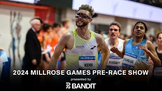 Millrose Games 2024 Live PreMeet Show From The Armory [upl. by Irtimd677]