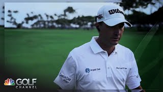 Kevin Kisner walks and talks on the course at the Sony Open in Hawaii  Golf Channel [upl. by Ecart847]