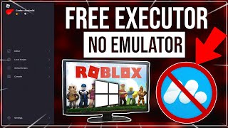 NO EMULATOR How To Exploit Roblox PC For FREE  Roblox Free Roblox ExecutorExploit [upl. by Lesko]