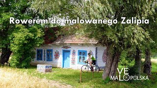 Rowerem do malowanego Zalipia po nowy trasach Velo Małopolska [upl. by Seuqcaj]